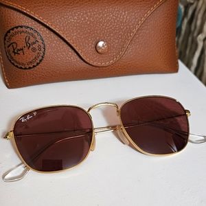Ray-Ban Frank Legend Gold Sunglasses (Polarized Lens)